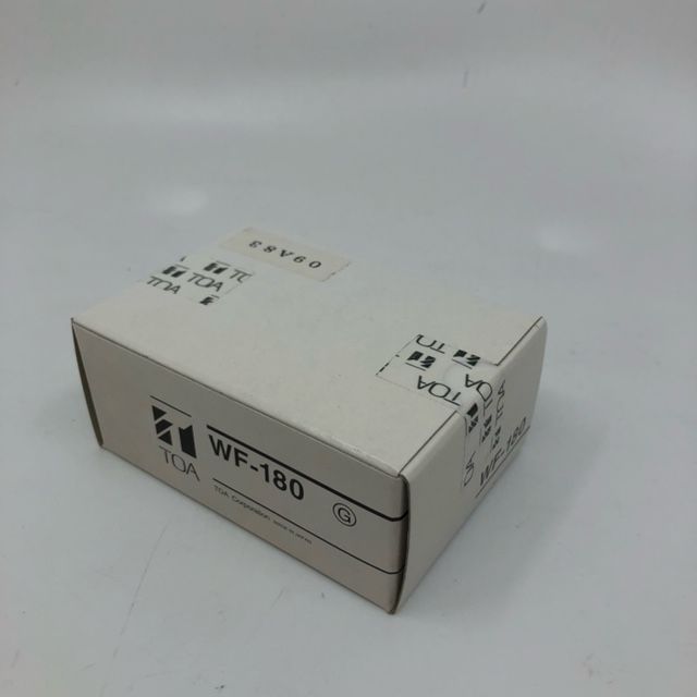 未開封】TOA WF-180 連絡用無線システム マイクイヤホン [mer0144