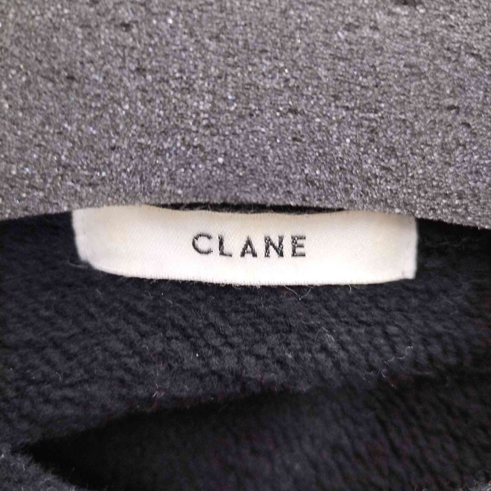 クラネ CLANE バックギャザーショートパーカー レディース JPN：2