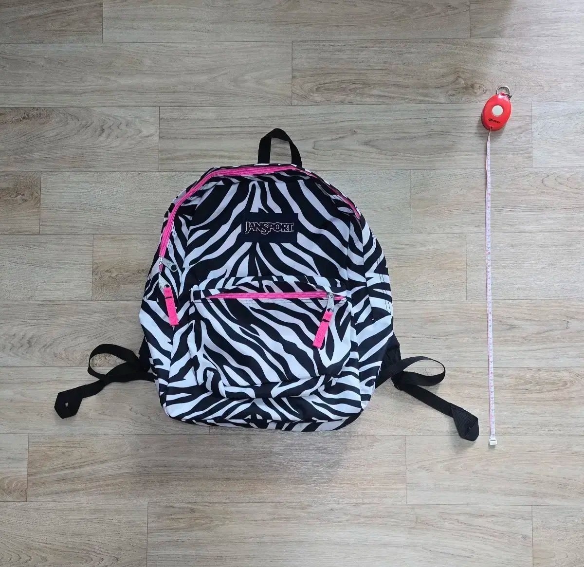 正規品 JANSPORT ジャンスポーツ ゼブラ 柄 バックパック - メルカリ