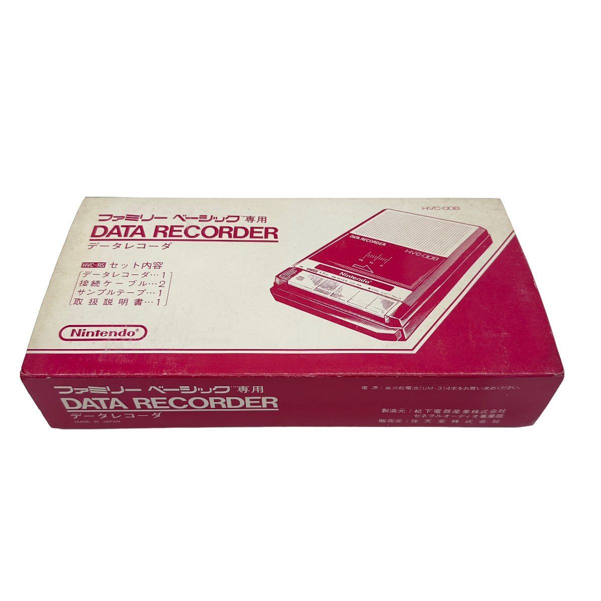 未使用】ファミリーベーシック専用 DATA RECORDER データレコーダ HVC