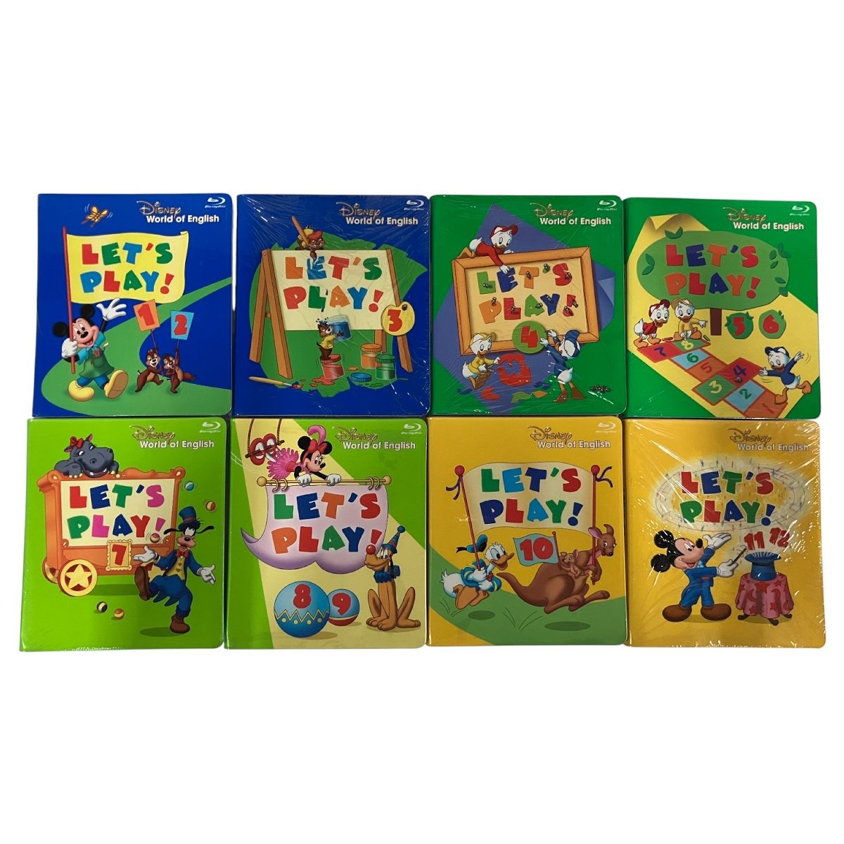 DWE プレイアロング レッツプレイセット 2019-2020年頃 Blu-ray版 ディズニーワールドオブイングリッシュ 英語 教材 B10444364