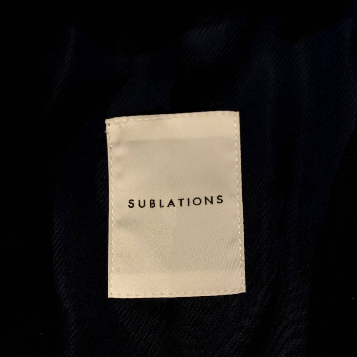 SUBLATIONS WOOL PRISONER JACKET テーラードジャケット サイズ