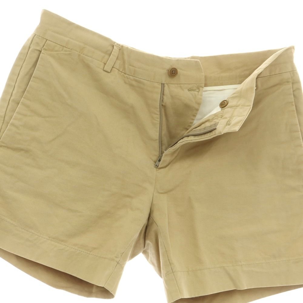 Ralph Laurenパープルレーベル 新品 ベージュショートパンツ 32 中古】ラルフローレン パープルレーベル RalphLauren Collection