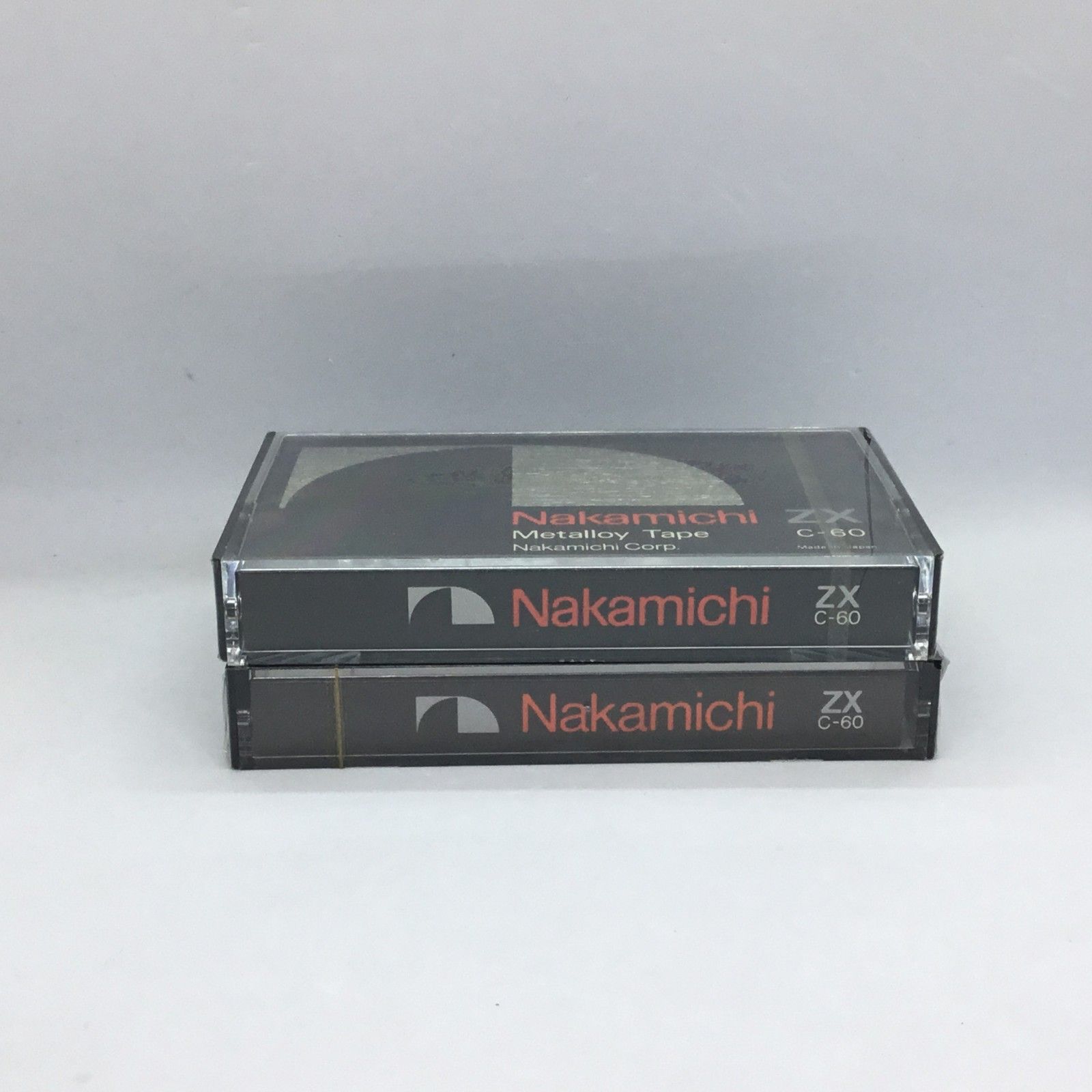 ⑦☆ 未開封 2点セット シュリンク少々破れあり ◇ Nakamichi ZX C-60