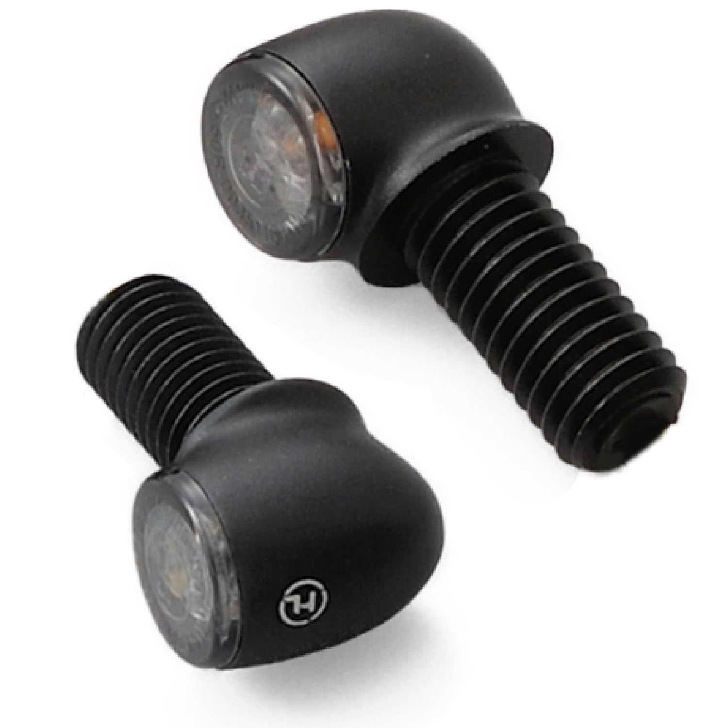 マットブラック ウインカー ホワイトポジション付き LED フロント用 バイク用 プロトンTWO HIGHSIDER(ハイサイダー) 17309 デイトナ(Daytona)