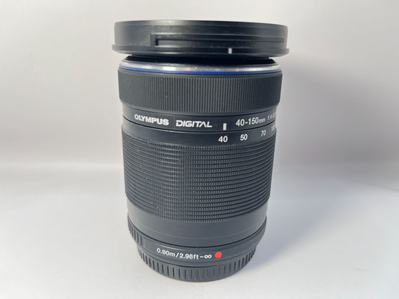 OLYMPUS M ZUIKO DIGITAL ED 40 150 mm F 4 5 6 R 望遠ズームレンズ マイクロフォーサーズ用 動作良好 軽量 コンパクト B 548
