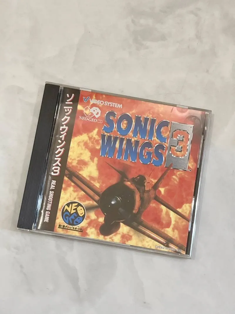レア！ゲームチラシ NG-CD ソニックウィングス3 昭和 レア！ゲーム