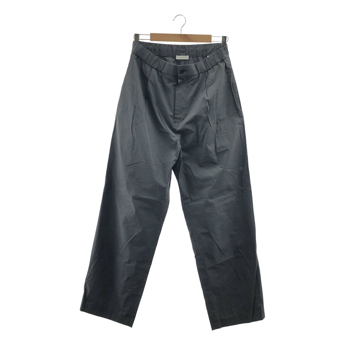 ATON / エイトン | Kyoto tsurizome cotton wide easy pants コットン ワイド パンツ | 6 | グレー | メンズ ATON / エイトン | Kyoto tsurizome cotton wide easy pants コットン