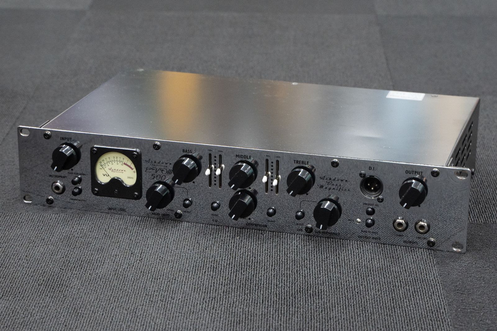 ベースアンプ ashdown ABM 500 誇らしい EVO III 美品