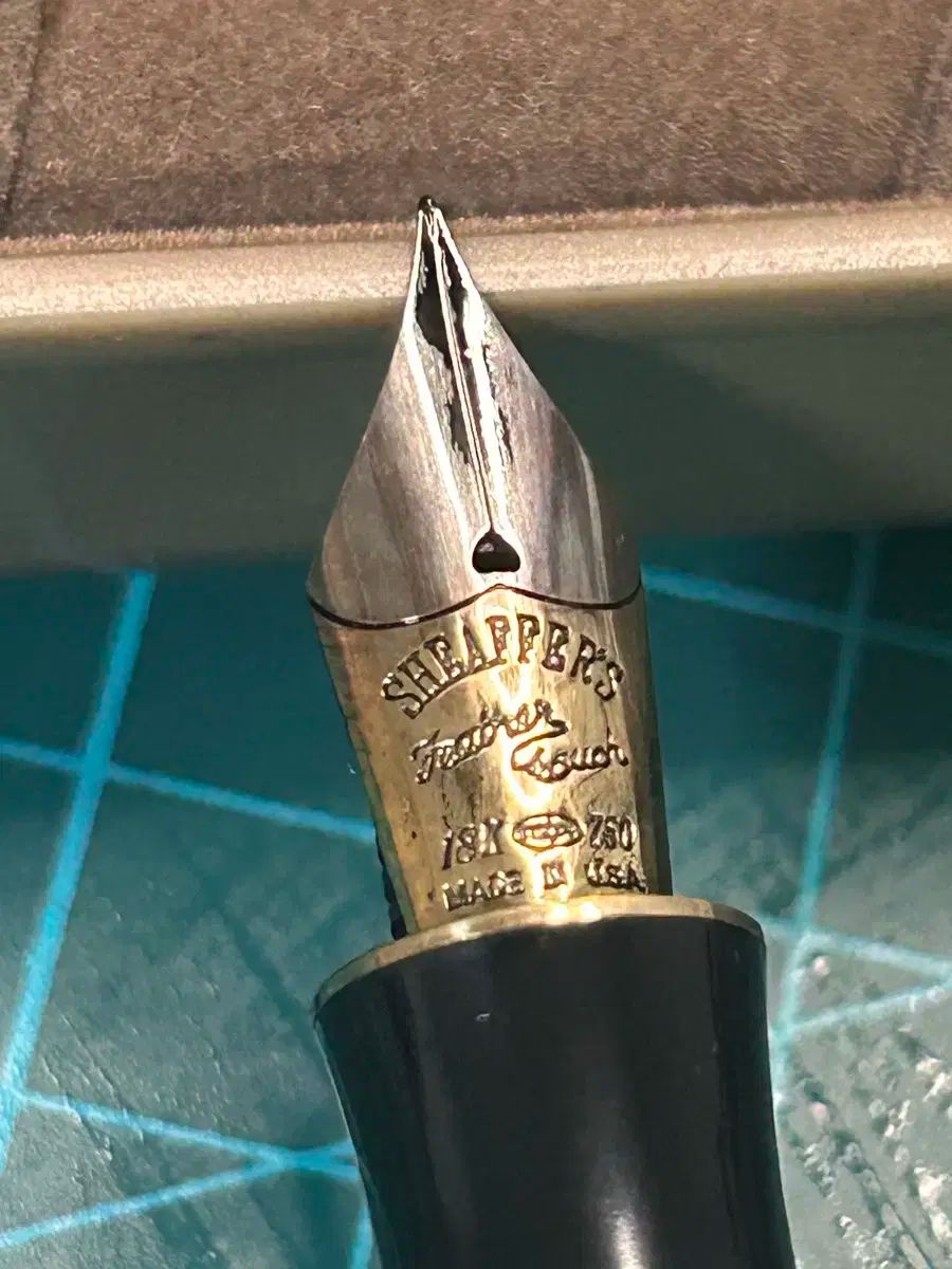 シェーファー バランス 2 万年筆 再版 ー 18k ゴールドニップ EF 米国