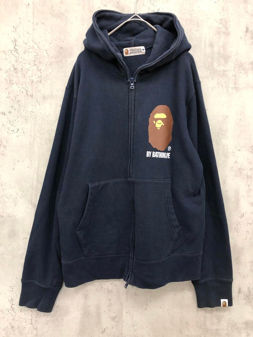 アベイシングエイプ ジップアップ パーカー ダブルジップ 短丈 nigo A BATHING APE アベイシングエイプ ダブルジップ パーカー