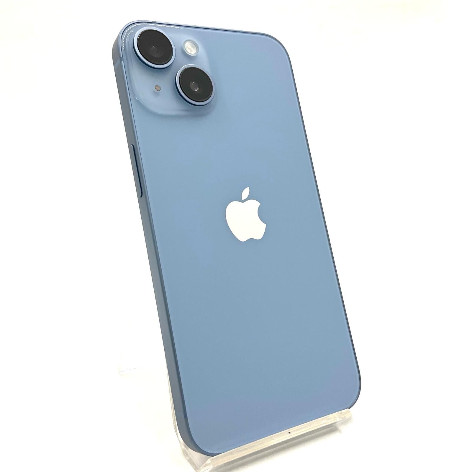 【全額返金保証】【最速発送】Apple iPhone 14 128GB ブルー SIMフリー 83% 動作確認済