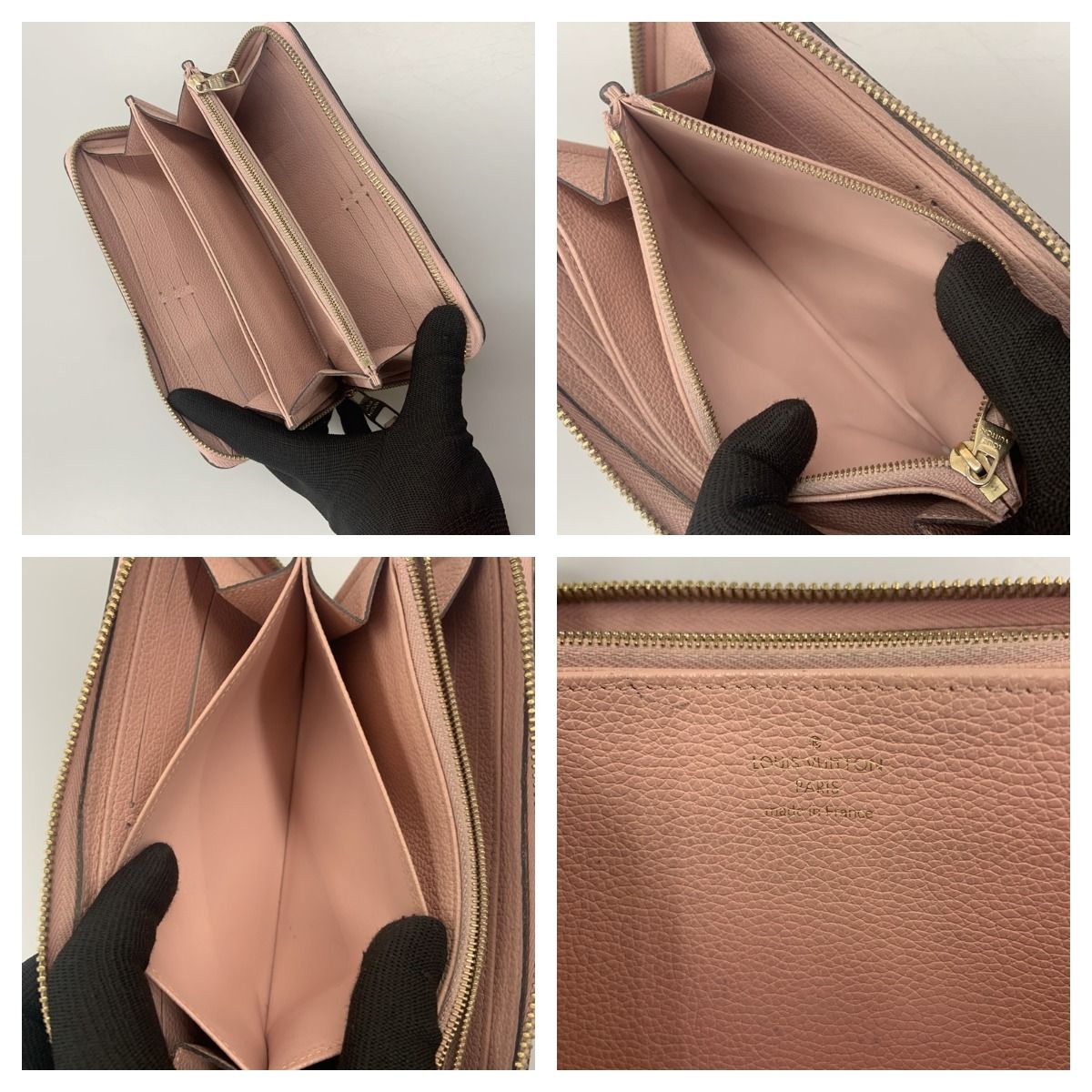 ◇ LOUIS VUITTON M64090 ジッピーウォレット モノグラム アン