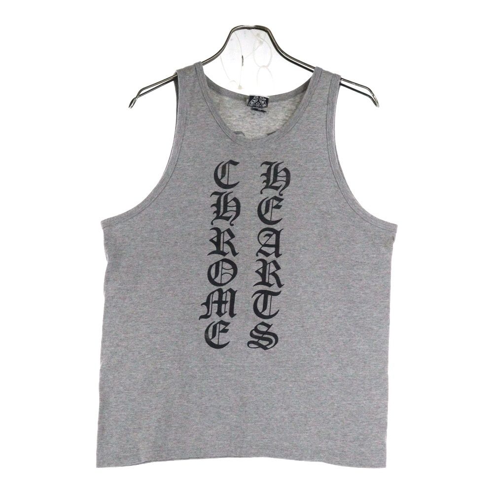 CHROME HEARTS (クロムハーツ) OLD TANK TOP ロゴプリントタンク