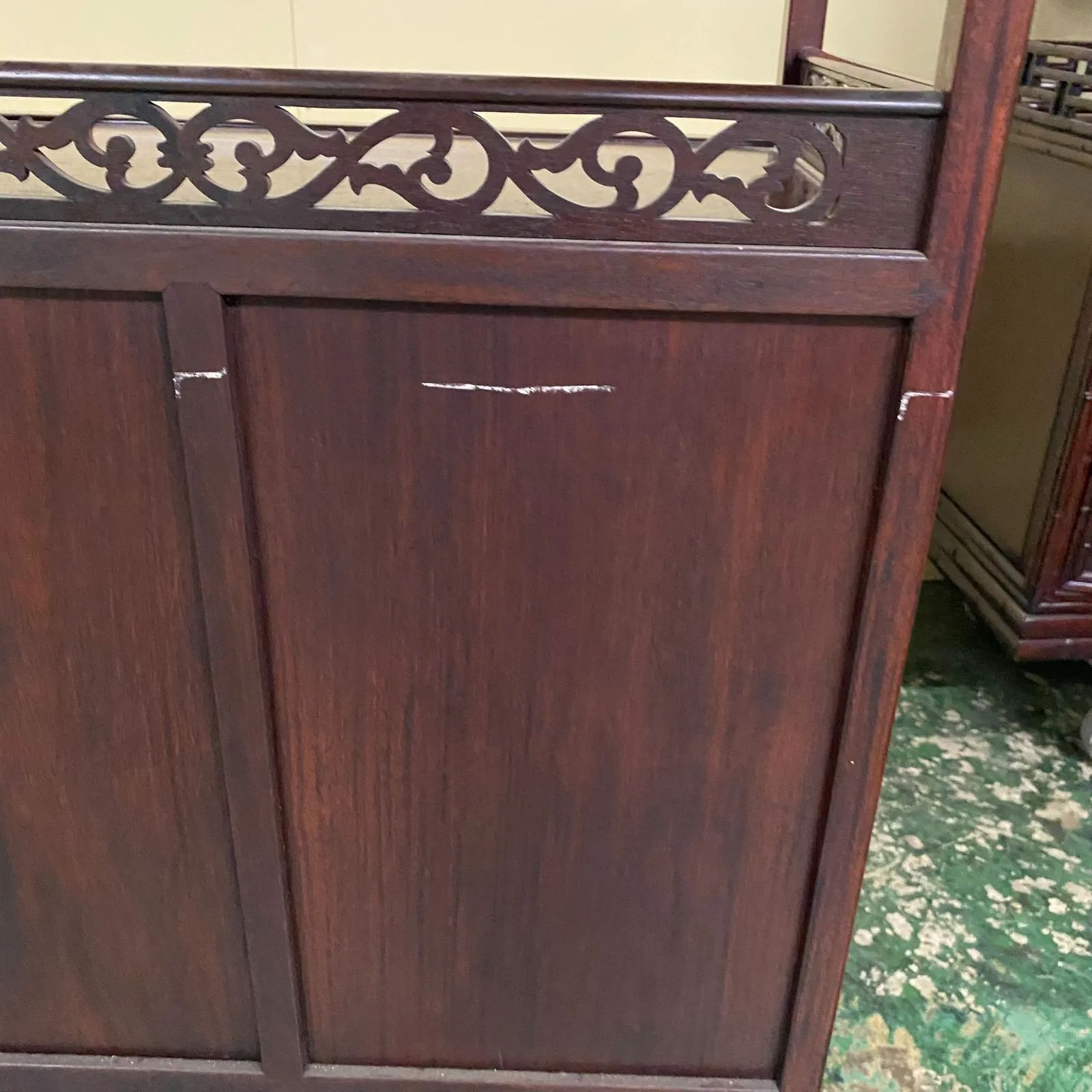 飾り棚 和製アンティーク 茶棚 茶箪笥 引取り MARWIL-DEMENAGEMENTS_CH