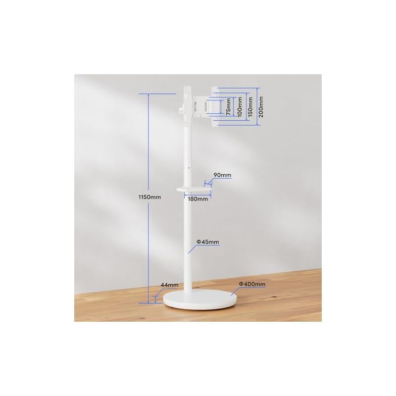 METIYA 小型 テレビスタンド 白 移動式 キャスター付き テレビ台 壁寄せ Amazon | METIYA 小型 テレビスタンド 白 移動式 キャスター付き