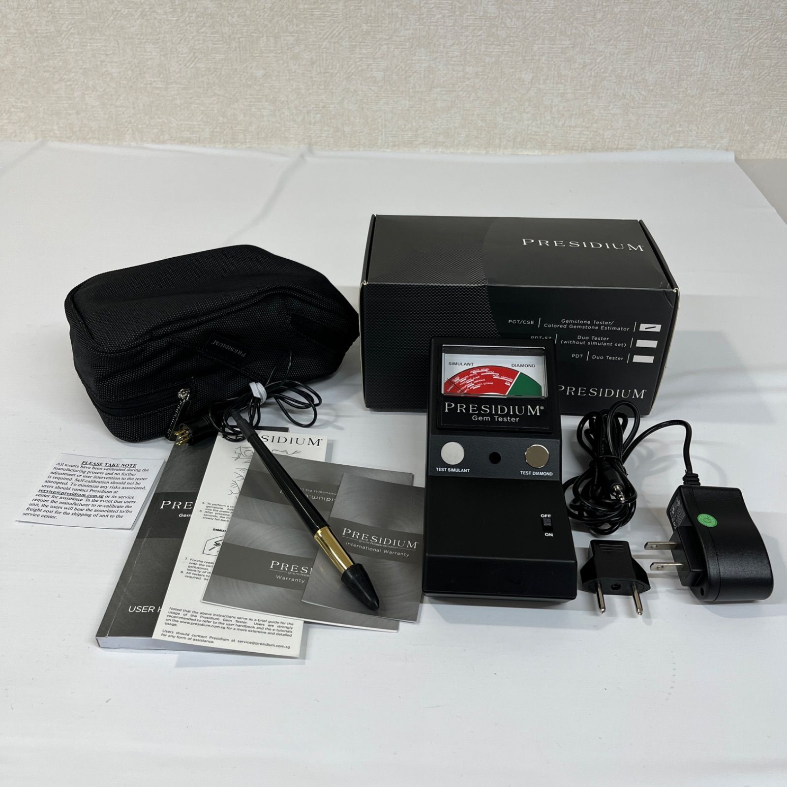 品 PRESIDIUM Gem Tester ジェム テスター M024-240221-002