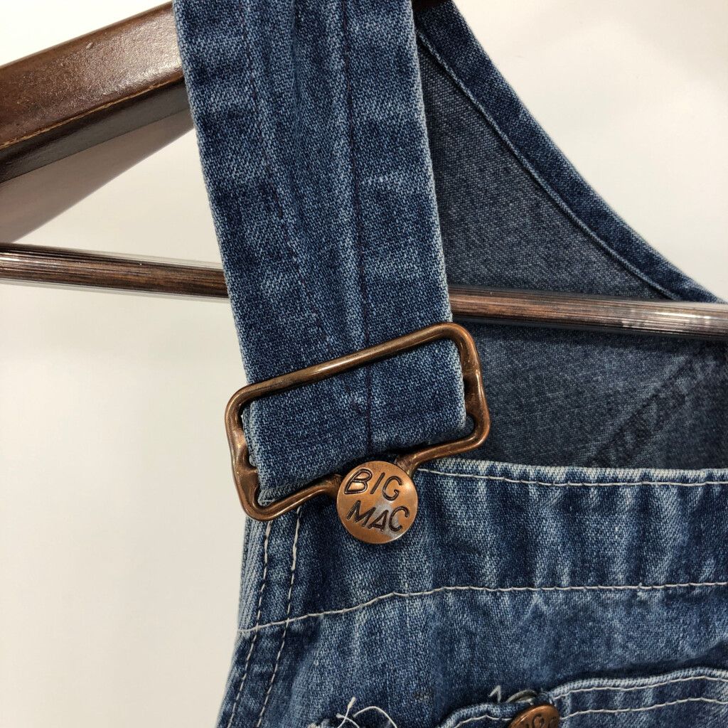 70年代 BIG MAC ビックマック デニム ビブオーバーオール