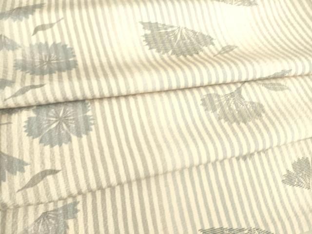 平和屋着物▽上質な小紋　単衣　舞花文　正絹　逸品　DAAS0435az 平和屋着物▽上質な小紋 単衣 舞花文 正絹 逸品 DAAS0435az - メルカリ