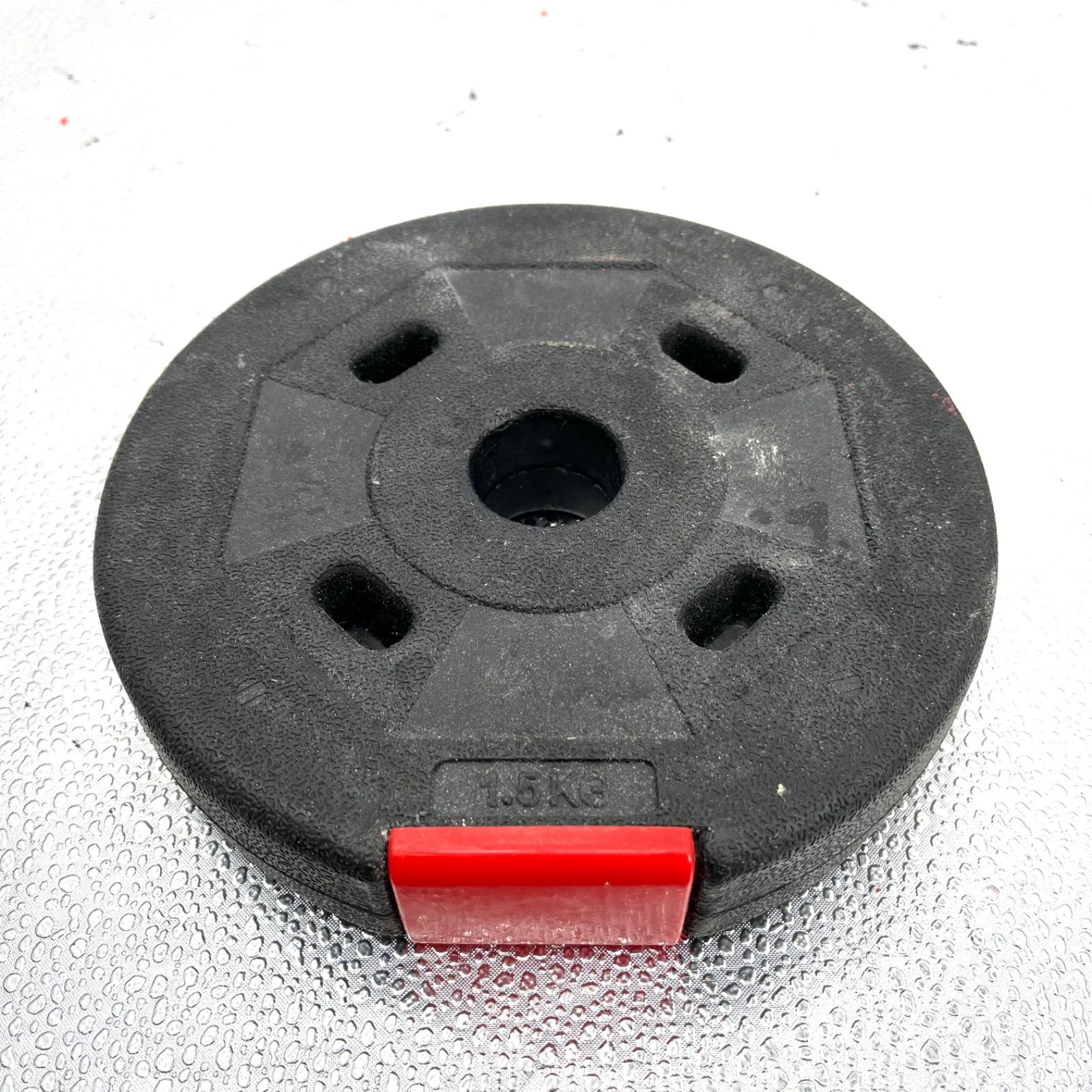 ダンベルセット プレート合計11.25kg（2kg×3＋1.25kg×3) シャフト