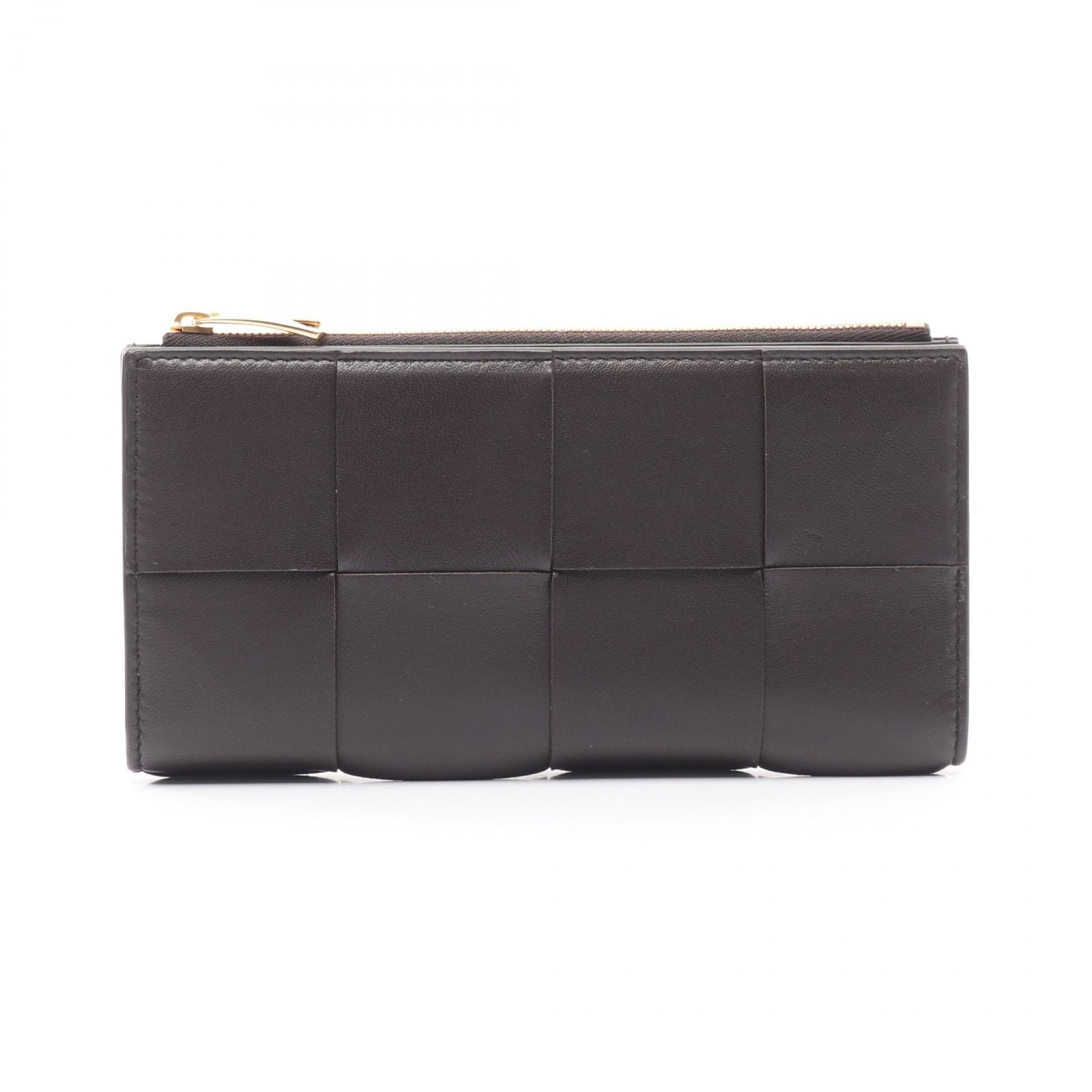 ボッテガヴェネタ BOTTEGA VENETA 二つ折り長財布 イントレチャート 681011VCQC12132 フォンデンテ レザー イントレチャート 二つ折り長財布 ユニセックス
