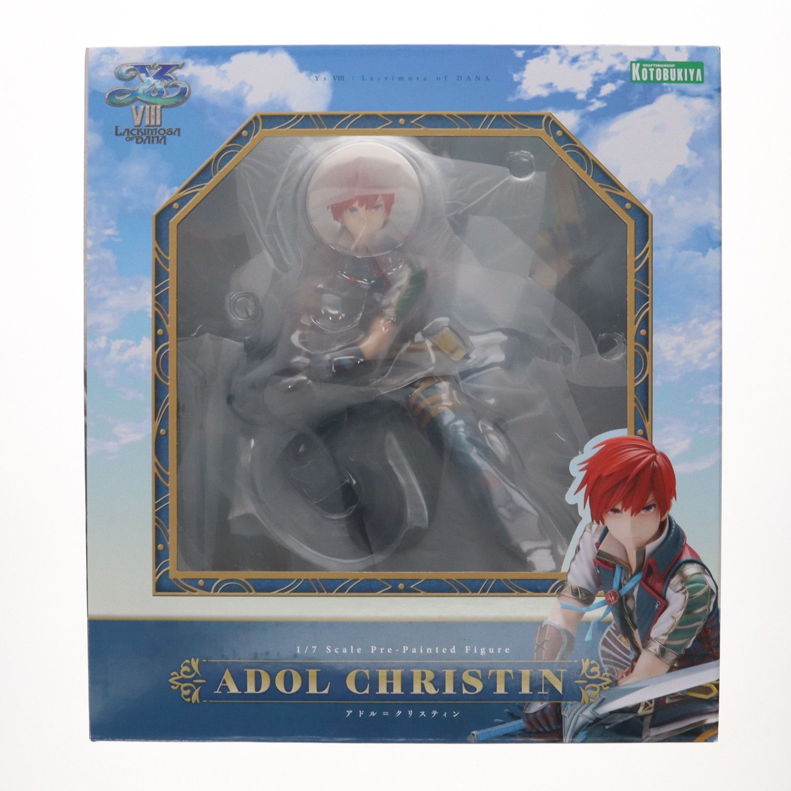 アドル=クリスティン イースVIII -Lacrimosa of DANA-(イース8 ラクリモサ・オブ・ダーナ) 1/7 完成品 フィギュア(PV194) コトブキヤ