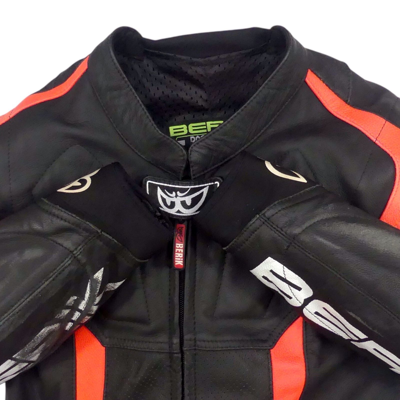 BERIK ベリック レザーレーシングスーツ M 本革 MFJ 48 メッシュ