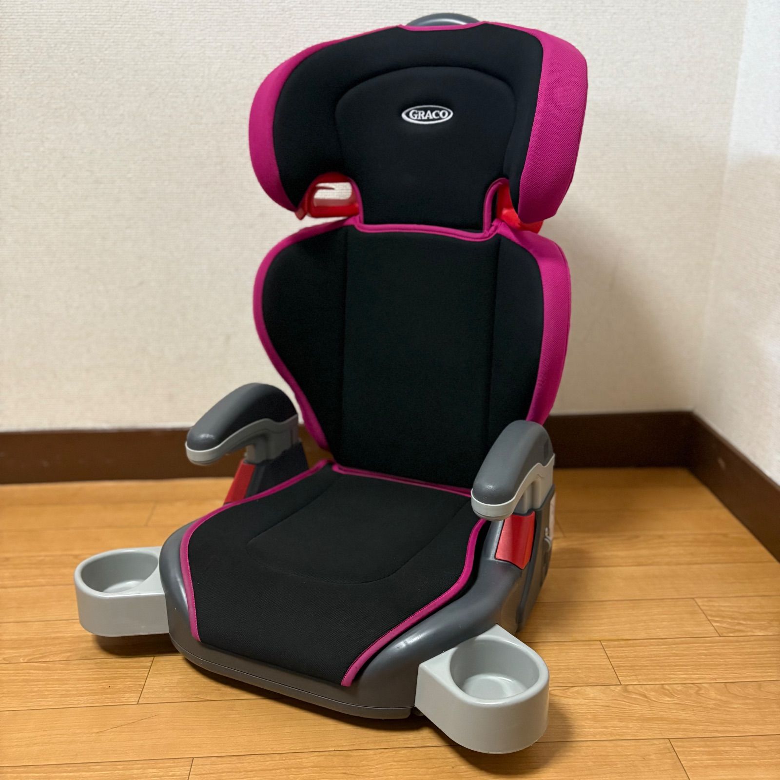 【2つSET】グレコ(GRACO) ジュニアシート マキシカラーズ　ピンク Amazon | GRACO(グレコ) ジュニアシート ジュニアプラス