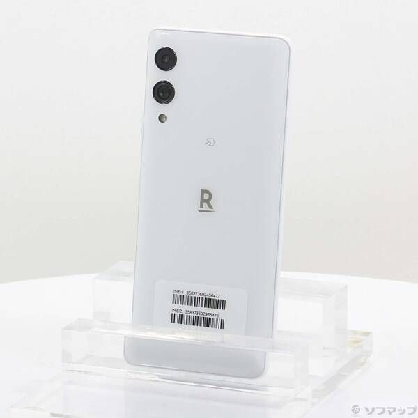 中古品〕 Rakuten Hand 5G 128GB ホワイト P780 楽天 SIMフリー【352