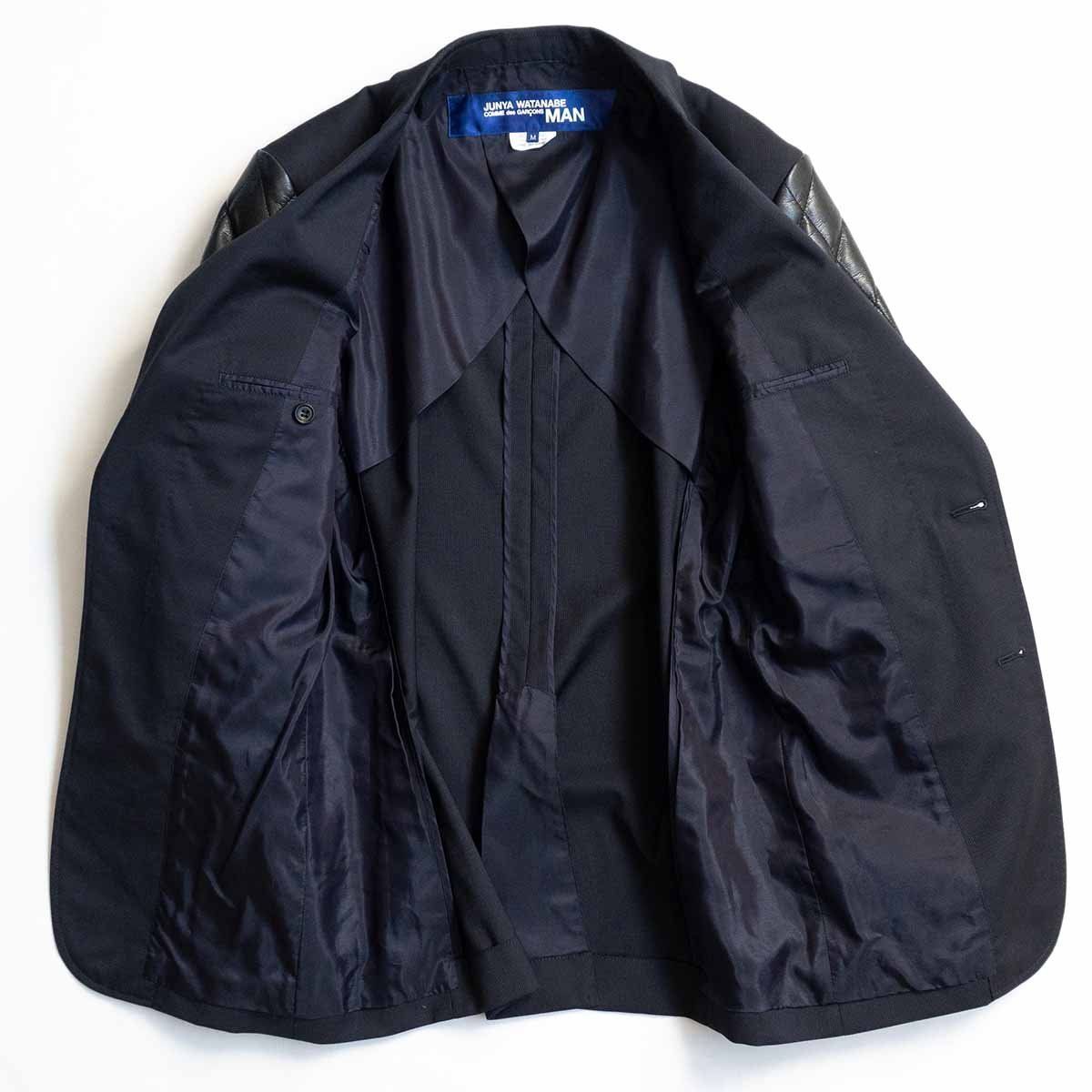 極美品】JUNYA WATANABE MAN 【2017SS/ライダーススリーブ ドッキング 