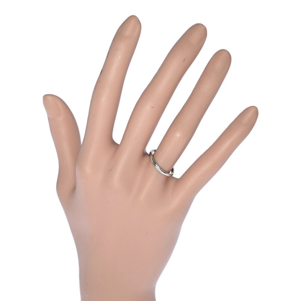 ティファニー TIFFANY PT950 21号 クラシックバンドリング 良品