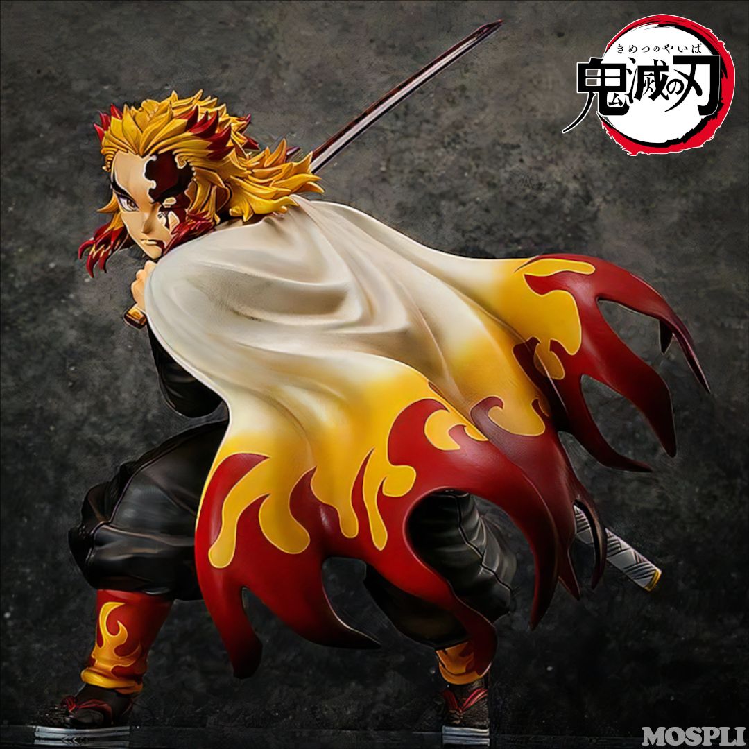 【中古開封済】アニプレックス　煉獄杏寿郎 1/4 スケールフィギュア 煉獄杏寿郎1/4スケールフィギュア