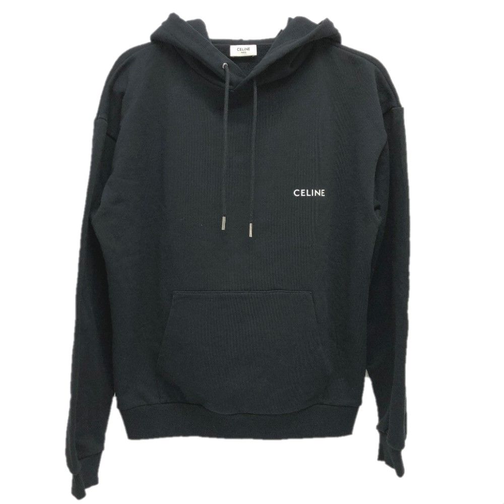 【★オシャレ★】CELINE セリーヌ パーカー ブラック コットン CELINE セリーヌ パーカー 2Y958670Q コットン ブラック - メルカリ