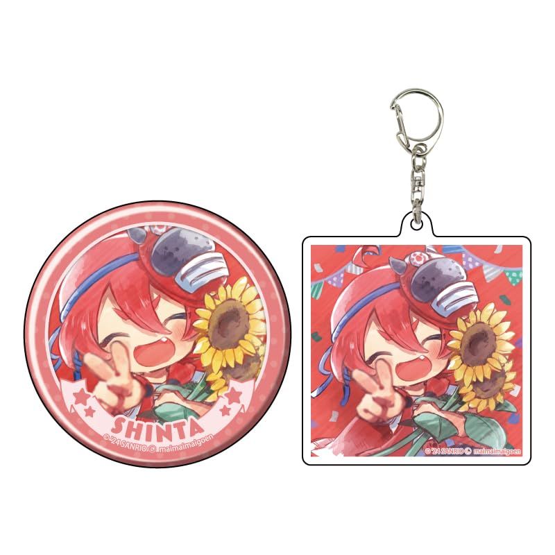 まいまいまいごえん　マリア　アクリルキーホルダー　アクリルスタンド　缶バッジ まいまいまいごえん｜アクリルキーホルダー＆缶バッジセット