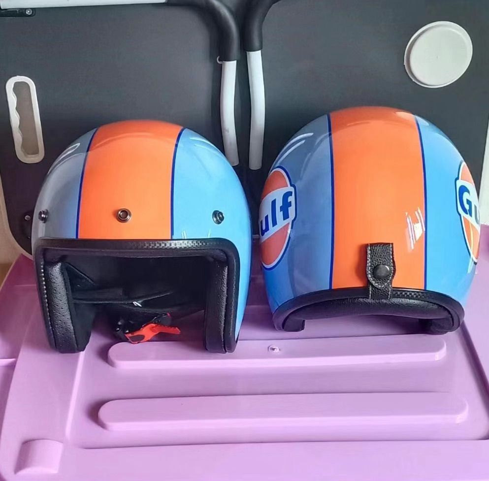 新品 gulf ジェットヘルメット バブルレンズ付き バイザー付き　お買い得 新品 gulf ジェットヘルメット バブルレンズ付き バイザー付き