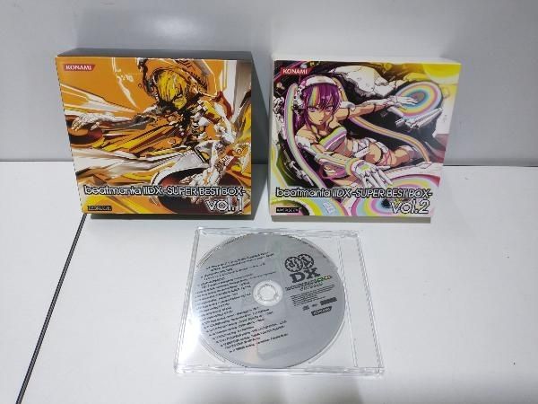 ゲーム ミュージック CD beatmania DX SUPER BEST BOX vol 1 2