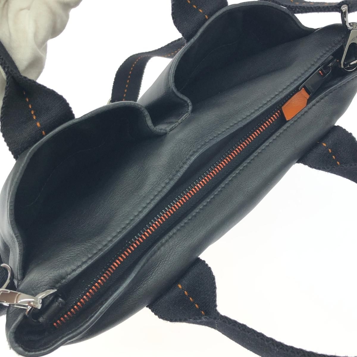 HERMES エルメス 2WAYトートバッグ キャラバンホリゾンタルPM