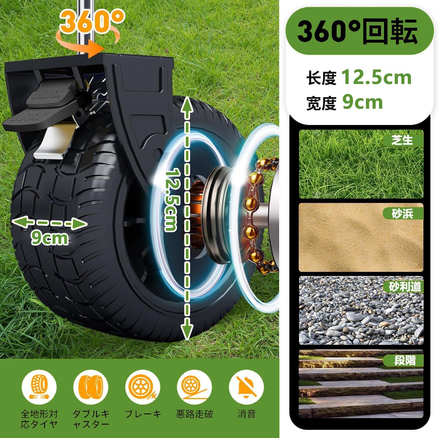 Vinnatsuキャリーワゴン 大容量150L