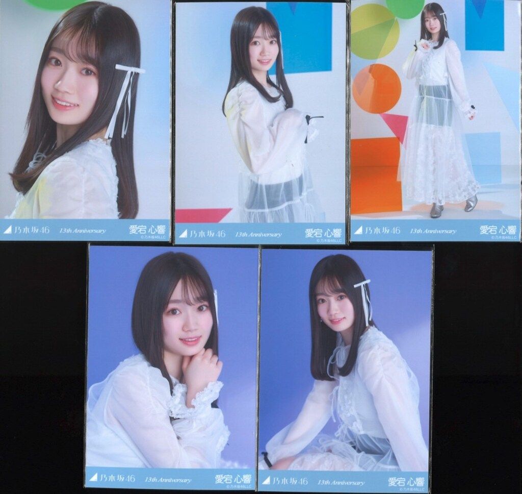 最新モデル 乃木坂46 会場限定生写真 愛宕心響 13th Anniversary 5枚コンプ アイドル