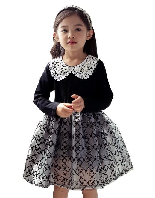 ALL DAY Shining] 女の子 キッズ ワンピース ドレス フォーマ