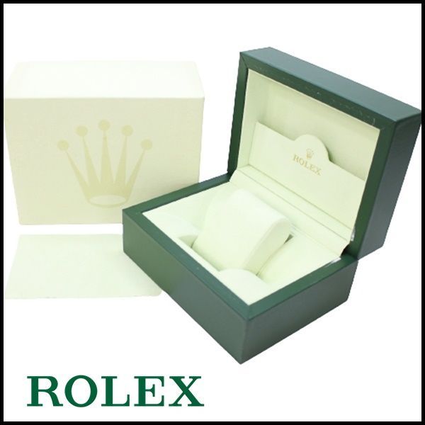 ROLEX純正BOX グリーン 小 内箱 外箱 ロレックス BOX - メルカリ