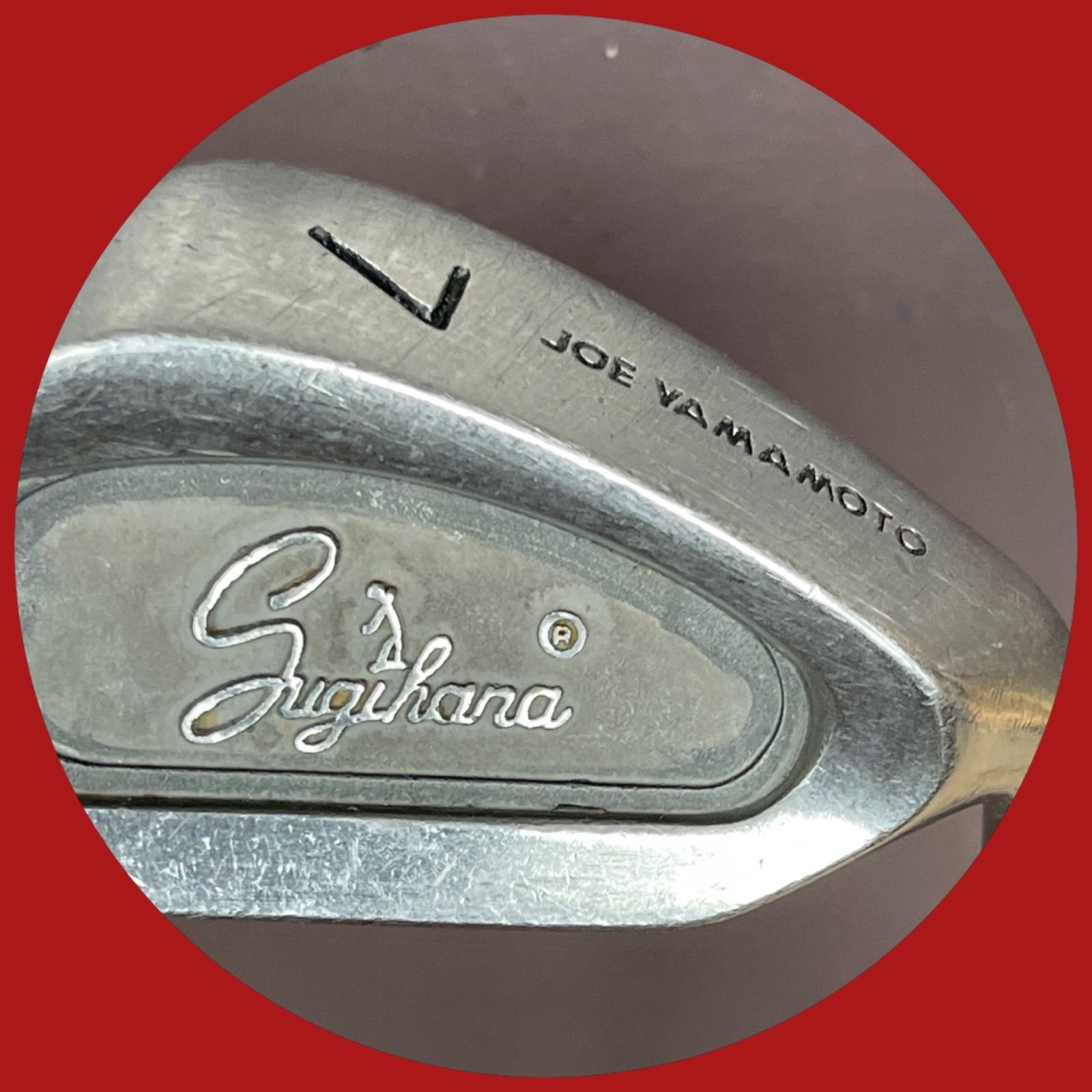 57-1910-5 再入荷 送料込み アイアンセット 杉原輝雄モデル JOE YAMAMOTO 名器 ボロンシャフト Rフレックス 操作性の良いやさしいアイアンです 3〜9 Pw Sw 9本セット