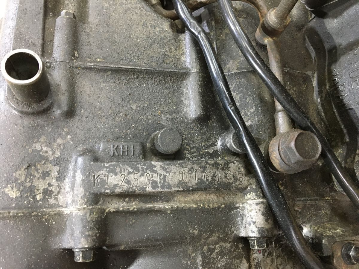 KL250D クランキングOK