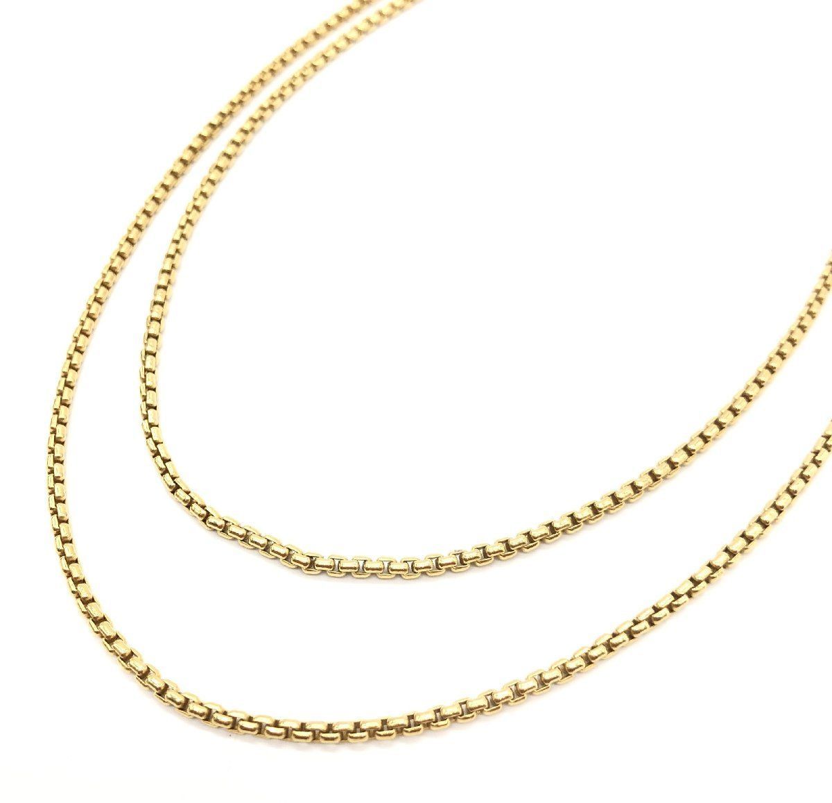 TOMWOOD トムウッド ネックレス Square Chain Gold スクエア チェーン