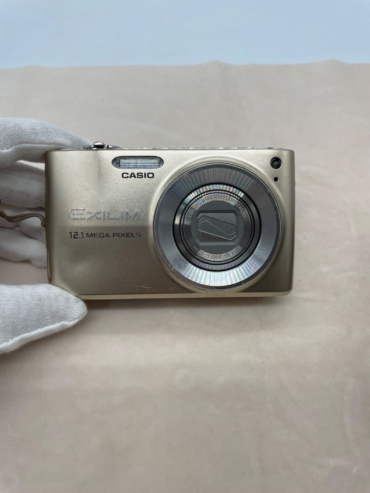 CASIO EXILIM】EX-Z400 12.1MP コンパクトデジカメ ゴールド NP