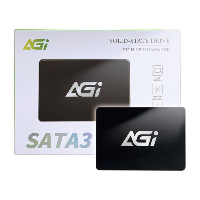 AGI 2TB AI238 2.5インチ SATAIII SLC Caching 3D NAND Flash採用 SSD 読み込み|書き込み速度 550|490 MBs