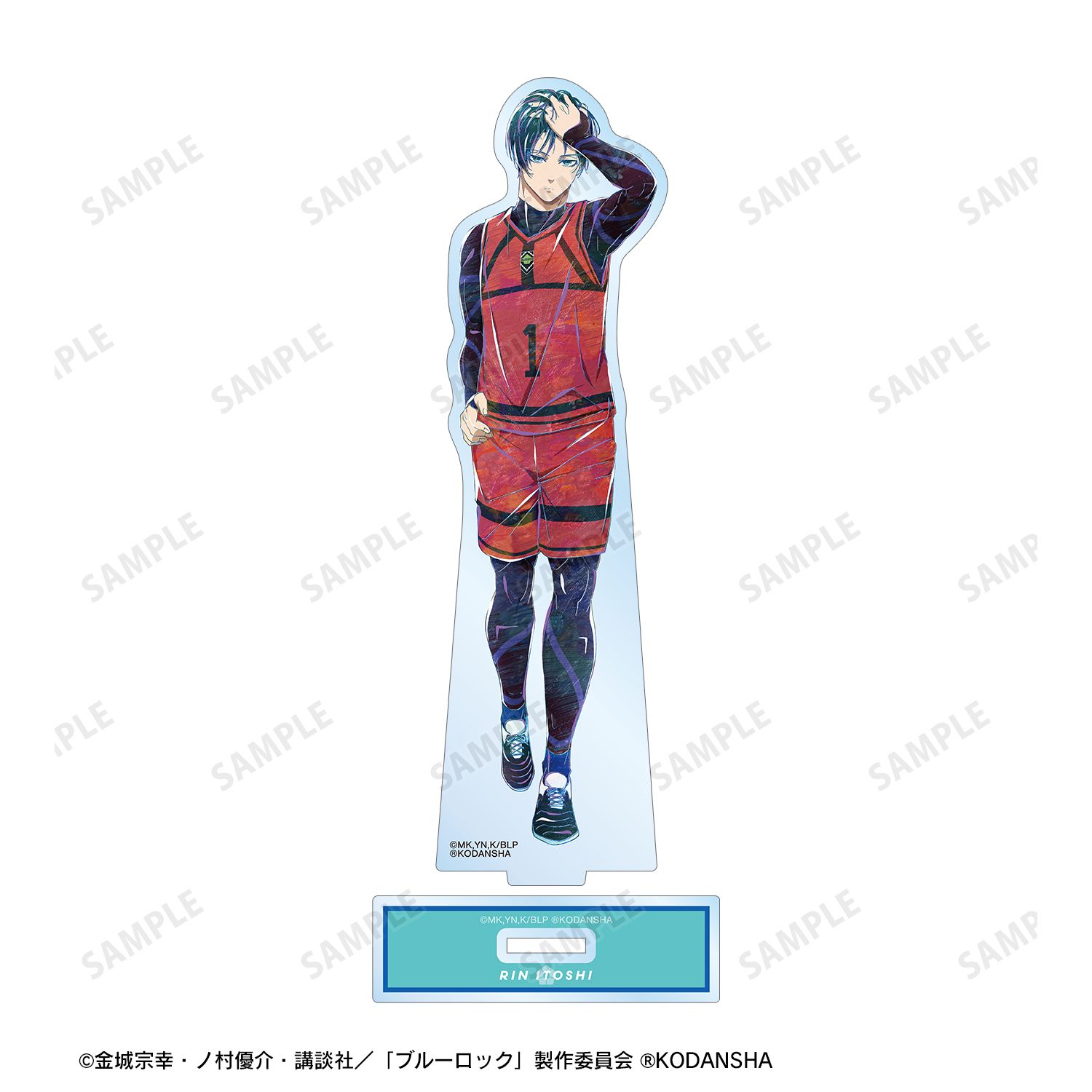 新品/公式】ブルーロック_糸師 凛 Ani-Art BIGアクリルスタンド 公式