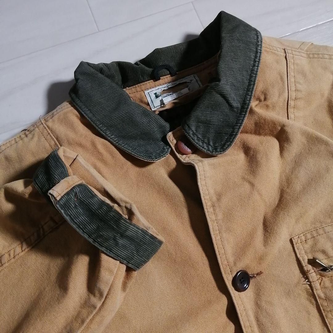 古着 USA製 80年代 80s L.L.Bean エルエルビーン ハンティングジャケット カバーオール プリマロフト ライナー付き ベージュ  メンズXL /N487 - メルカリ