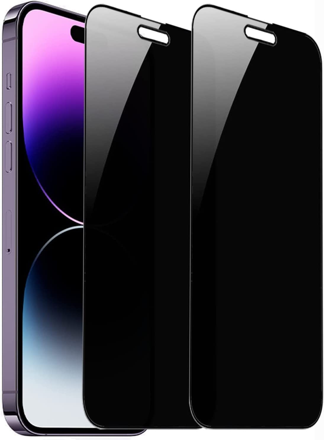 【サイズ:iPhone14Pro360覗き見防止2枚セット】Pro 14 用3