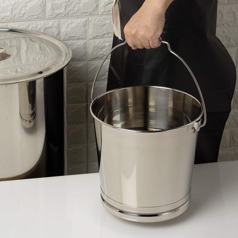 遠藤商事 Endo Shoji 業務用 バケツ 15L ステンレス ABK01015 0 SKLAD-KIRPICHA_RU